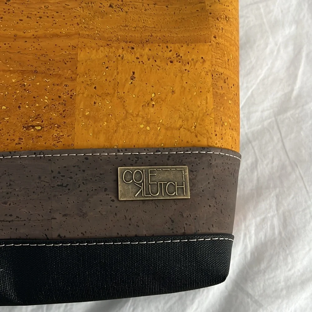 NWOT Cole Klutch Color Block Satchel - Picture 2 of 9